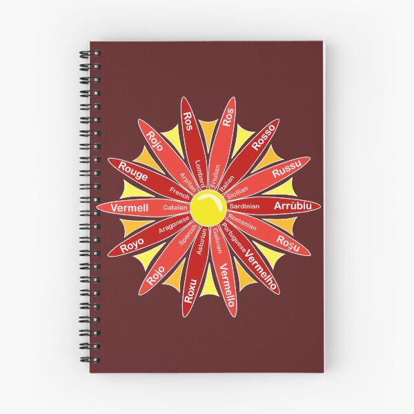 Item preview, Red in 14 Romance Languages (Bright) designed and sold by kelseywinsor.