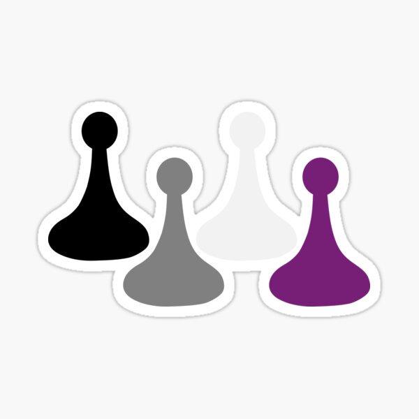 Ace Pride Pawns Sticker