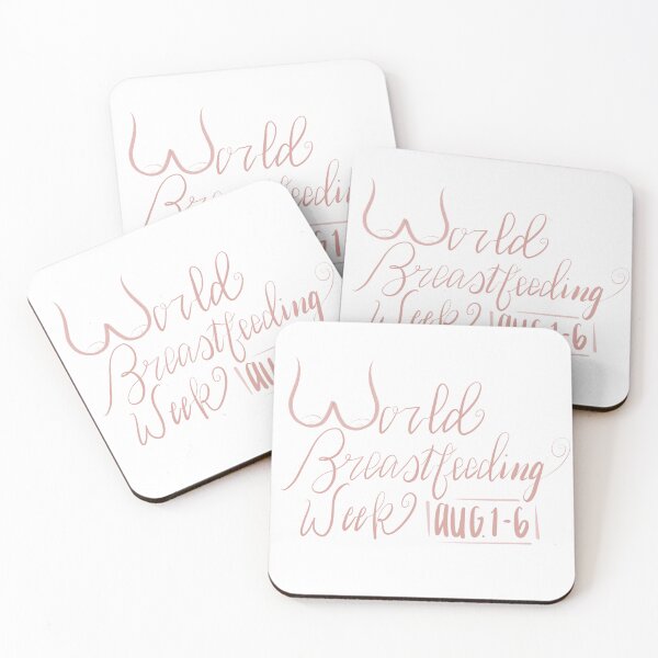 Item preview, World breastfeeding week designed and sold by CabinThreadCo.