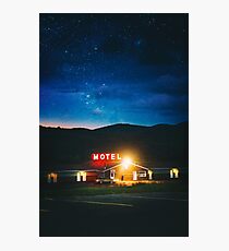 Midnight Motel Photographic Print