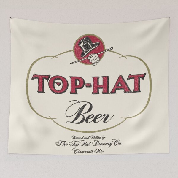 Item preview, Top Hat Beer Retro Defunct Breweriana  designed and sold by ourkid.