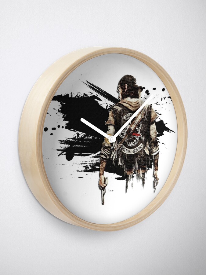Days Gone Clock By Paulcervantes Redbubble