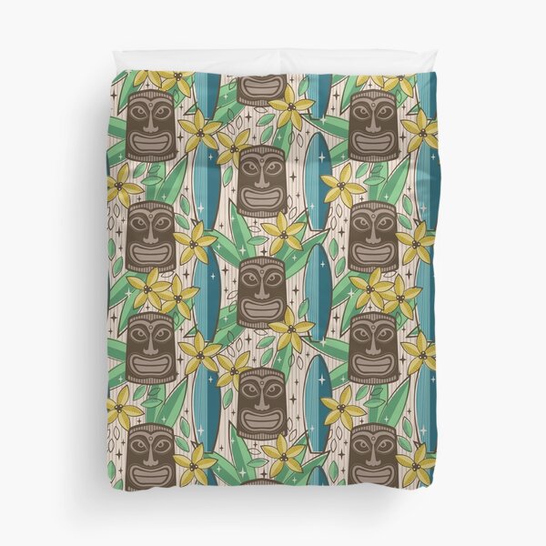 Jardin tiki Housse de couette