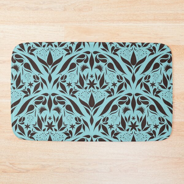 Item preview, Aqua Blue Garden designed and sold by Anakathrin.