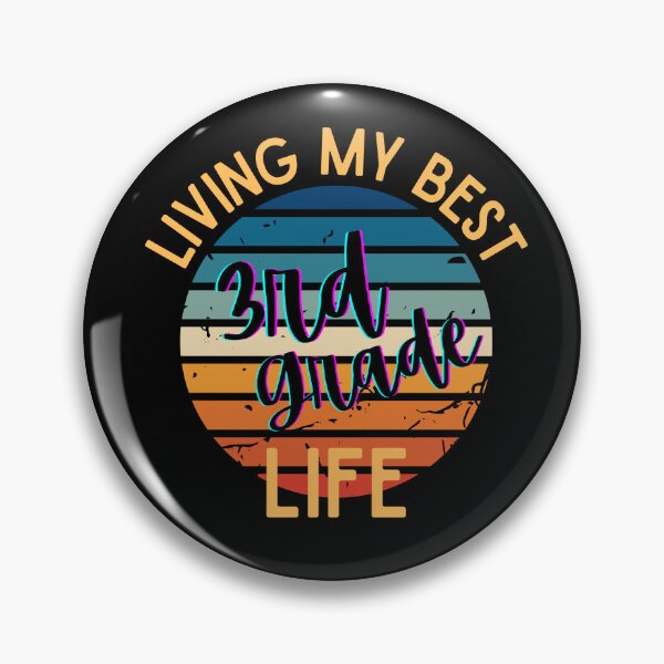 Item preview, Living My Best Life 3rd Grade Back To School designed and sold by two7designs.