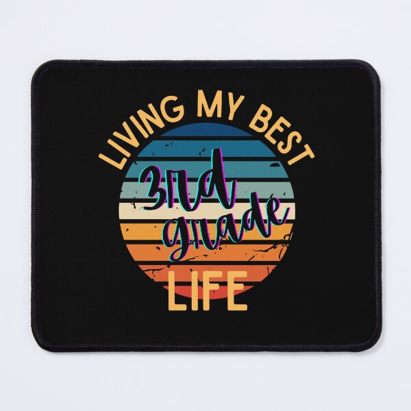 Item preview, Living My Best Life 3rd Grade Back To School designed and sold by two7designs.