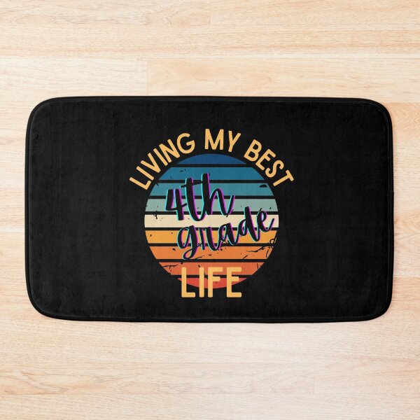 Item preview, Living My Best Life 4th Grade Back To School designed and sold by two7designs.