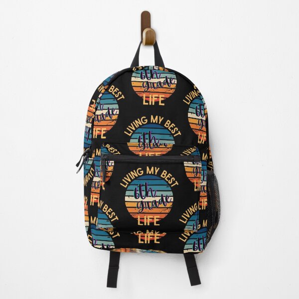 Item preview, Living My Best Life 6th Grade Back To School designed and sold by two7designs.