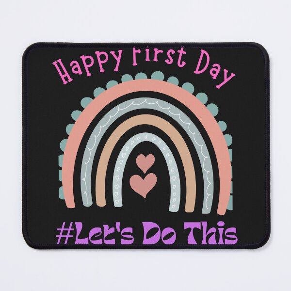 Item preview, Happy First Day Let's Do This Welcome Back To School designed and sold by adalouz10.