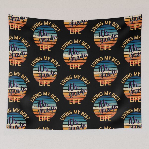 Item preview, Living My Best Life 7th Grade Back To School designed and sold by two7designs.