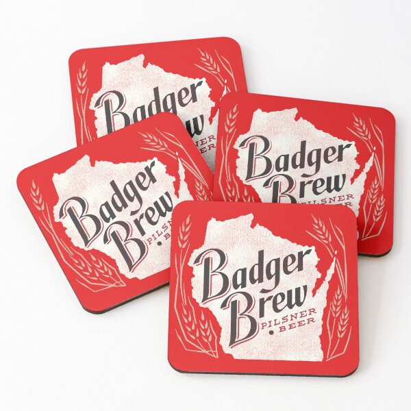 Item preview, Badger Brew Retro Defunct Wisconsin Breweriana designed and sold by ourkid.