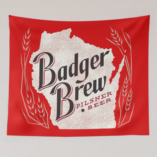 Item preview, Badger Brew Retro Defunct Wisconsin Breweriana designed and sold by ourkid.