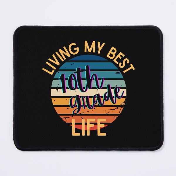 Item preview, Living My Best Life 10th Grade Back To School designed and sold by two7designs.