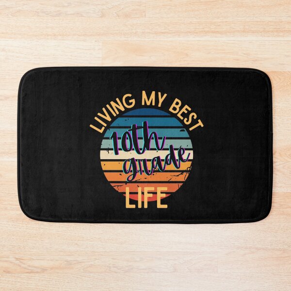 Item preview, Living My Best Life 10th Grade Back To School designed and sold by two7designs.