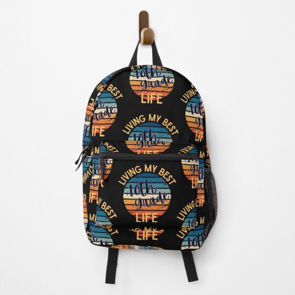 Item preview, Living My Best Life 10th Grade Back To School designed and sold by two7designs.