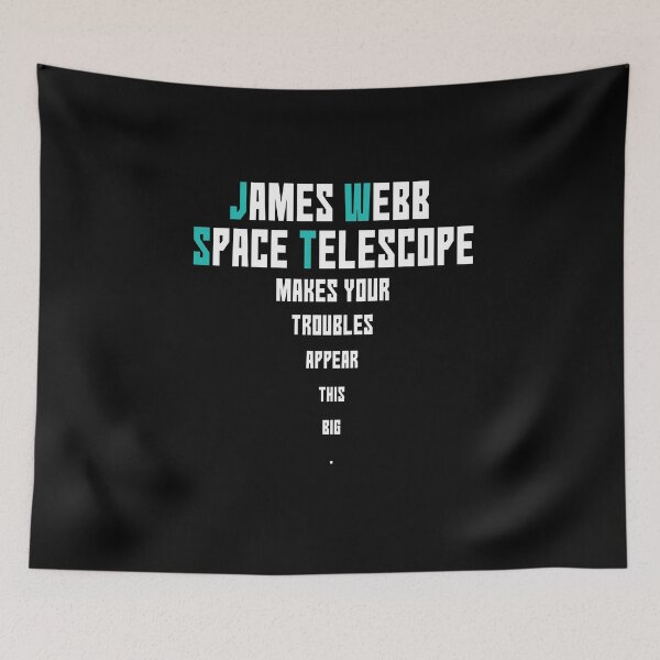 Item preview, James Webb Space Telescope. All about perspective. designed and sold by studiohfy.