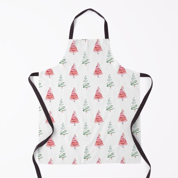 Item preview, Watercolor hand painted cute Christmas tree digital painting, repeat pattern designed and sold by tiana-geo.
