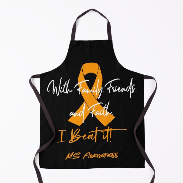 Item preview, MS Warrior - With Family, Friends, and Faith - I BEAT IT! designed and sold by Robbsyn.