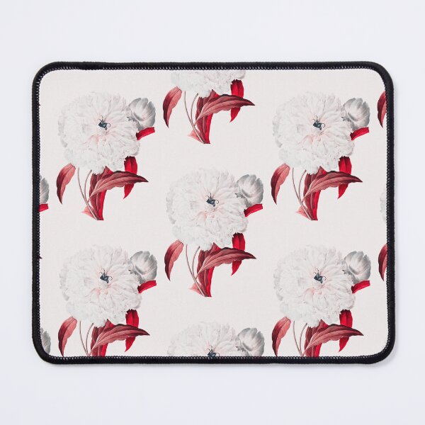 Item preview, Peony Flower, Alternative Illustration - White and Red Rose designed and sold by DaphneKstudio .