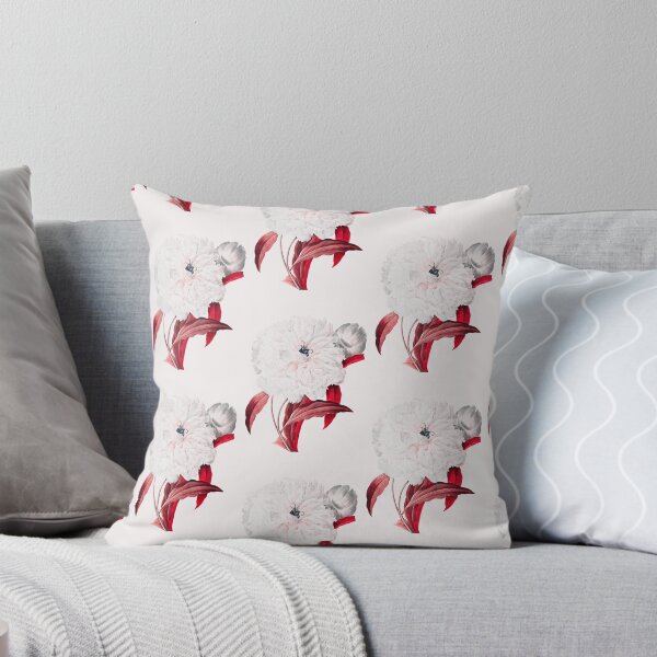 Item preview, Peony Flower, Alternative Illustration - White and Red Rose designed and sold by DaphneKstudio .