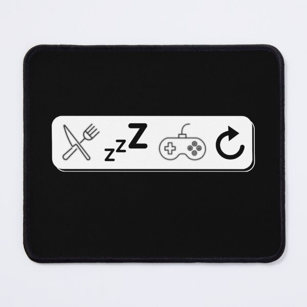 Item preview, Eat Sleep Game Repeat designed and sold by RiadMannan.