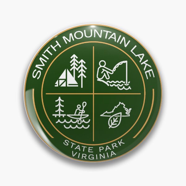 Item preview, Smith Mountain Lake State Park Heraldic Logo designed and sold by VanyaKar.