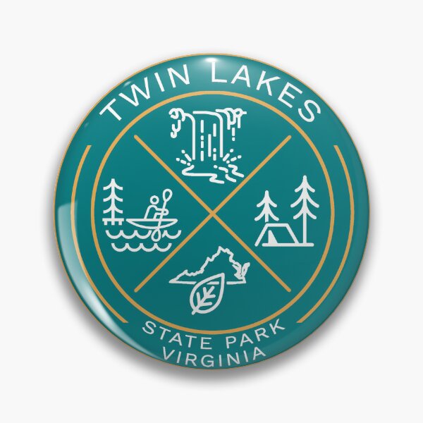 Item preview, Twin Lakes State Park Heraldic Logo designed and sold by VanyaKar.