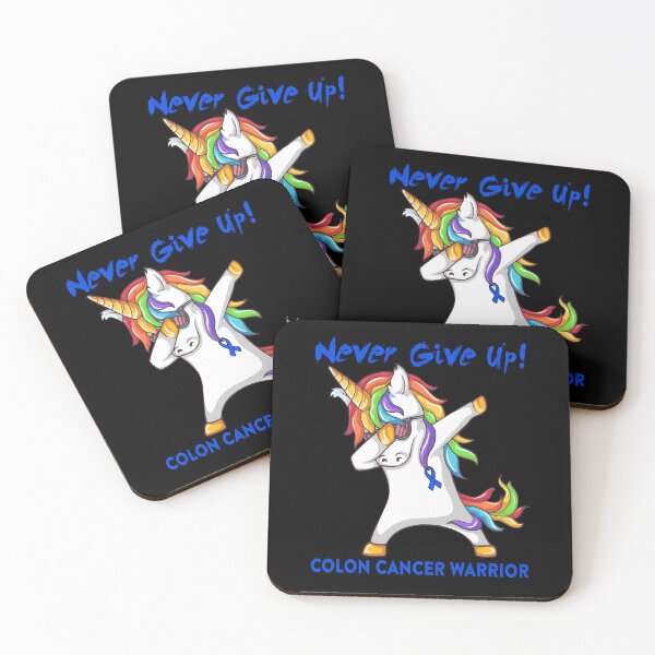 Item preview, Colon Cancer Warrior - Never Give Up! - Support Colon Cancer Warrior Gifts designed and sold by whlrcheryl.