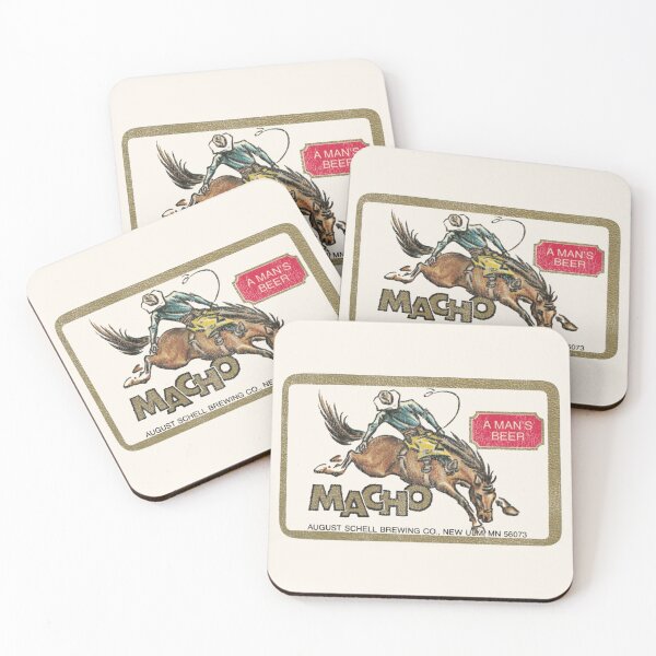 Item preview, Macho Beer Retro Defunct Breweriana  designed and sold by ourkid.