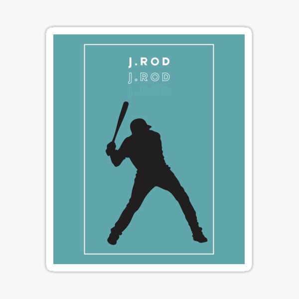 Julio Rodriguez JROD Baseball Prospect in Seattle Sticker for