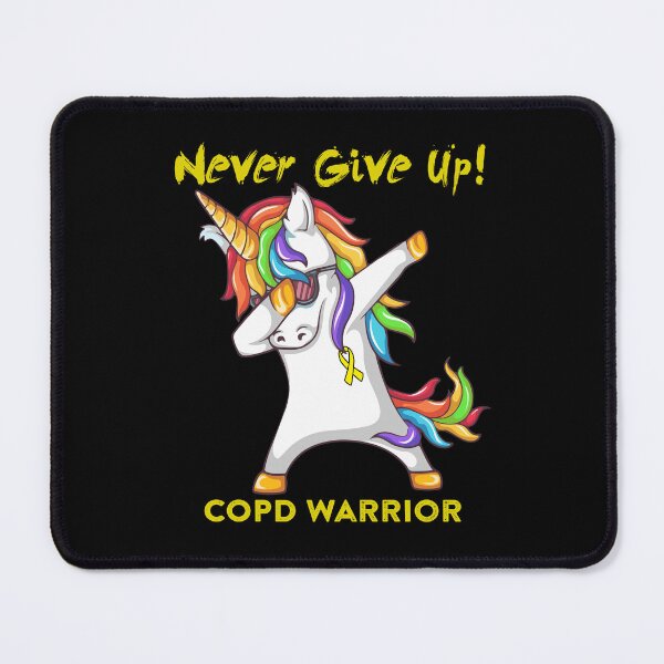 Item preview, COPD Warrior - Never Give Up! - Support COPD Warrior Gifts designed and sold by whlrcheryl.
