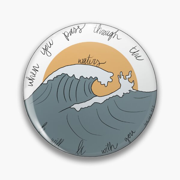Item preview, isaiah 43:2 designed and sold by beesandcacti.