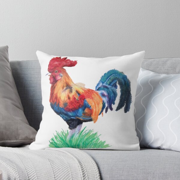 Item preview, Oil Pastel Rooster designed and sold by IsangComet.
