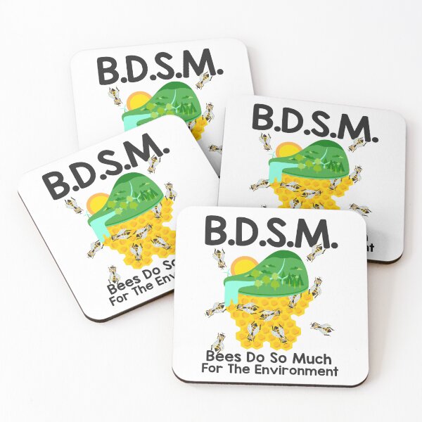 Item preview, B.D.S.M. Bees Do So Much For The Environment designed and sold by ourkid.