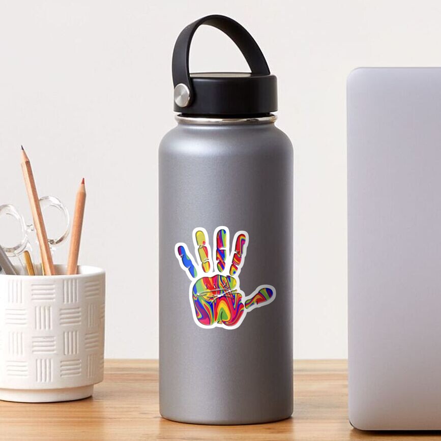 Colorful Hand Sticker