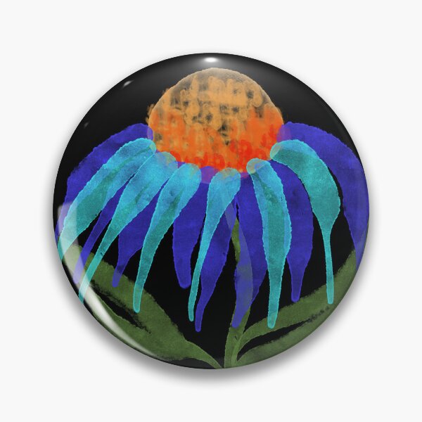 Item preview, Watercolor flower - complementary blue designed and sold by Giuliana Mariani.