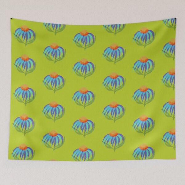 Item preview, Watercolor flower - complementary blue designed and sold by Giuliana Mariani.
