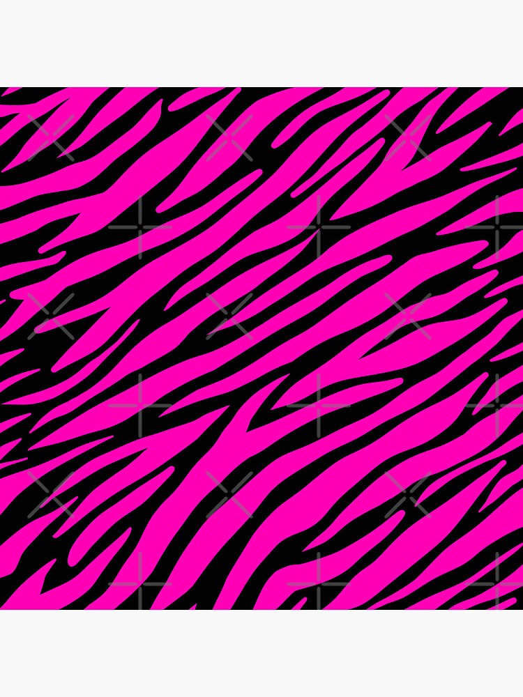 Mcbling Aesthetic Pink Zebra Print Pet Mat for Sale by