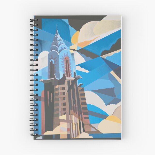 Item preview, Chrysler Building Painting White Collar designed and sold by Marlins1997.