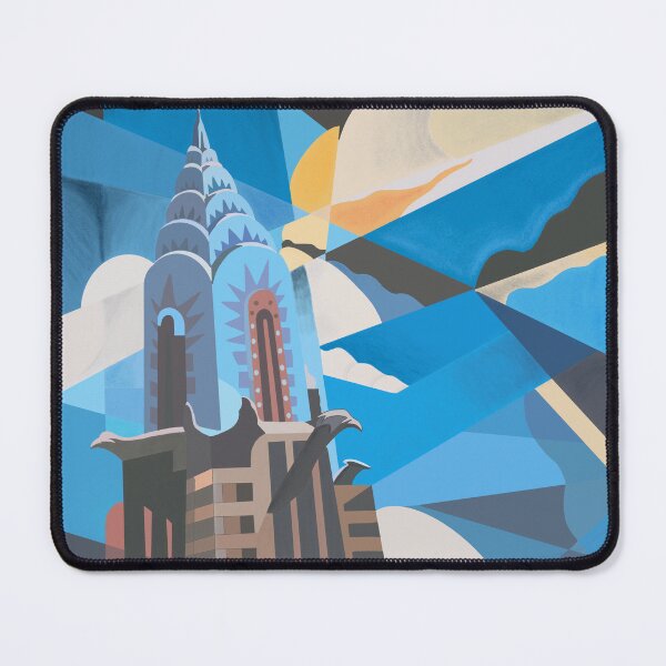 Item preview, Chrysler Building Painting White Collar designed and sold by Marlins1997.