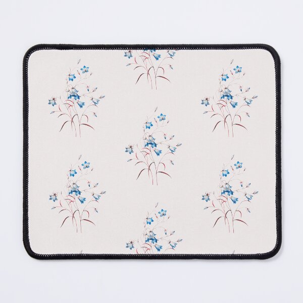 Item preview, Campanule Flower, Alternative Illustration - Blue and Red Rose designed and sold by DaphneKstudio .