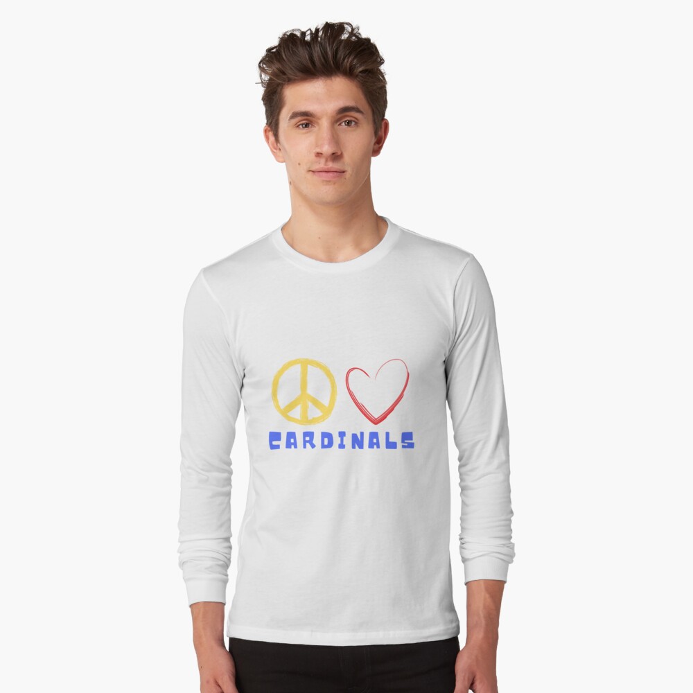 Peace Love Cardinals T-Shirt - Kingteeshop