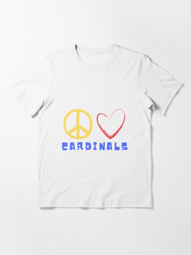 Peace Love Cardinals T-Shirt - Kingteeshop