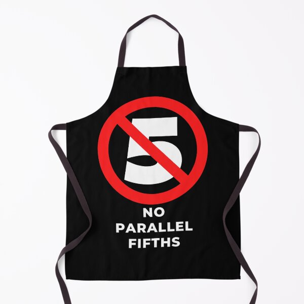 Item preview, NO PARALLEL FIFTHS designed and sold by Musicianst0re.