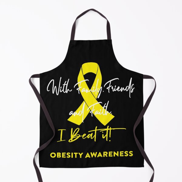 Item preview, Obesity Warrior - With Family, Friends, and Faith - I BEAT IT! designed and sold by Robbsyn.