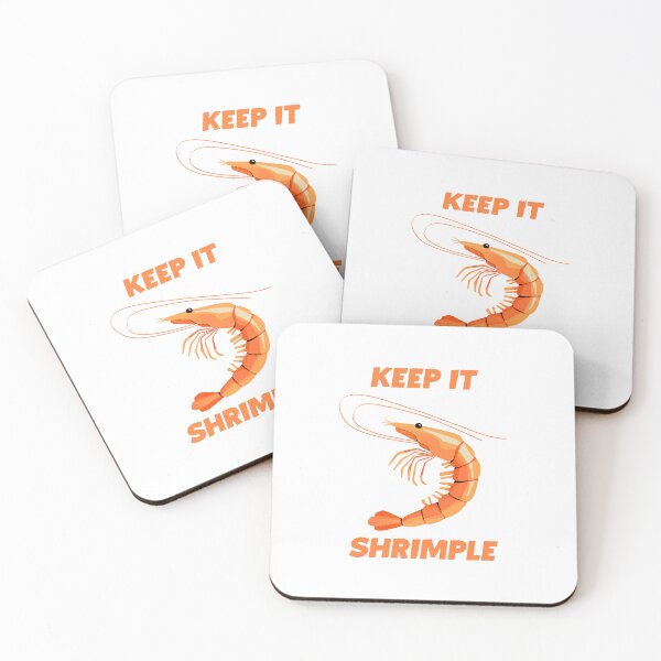 Item preview, Keep it Shrimple designed and sold by DOOSKY M.