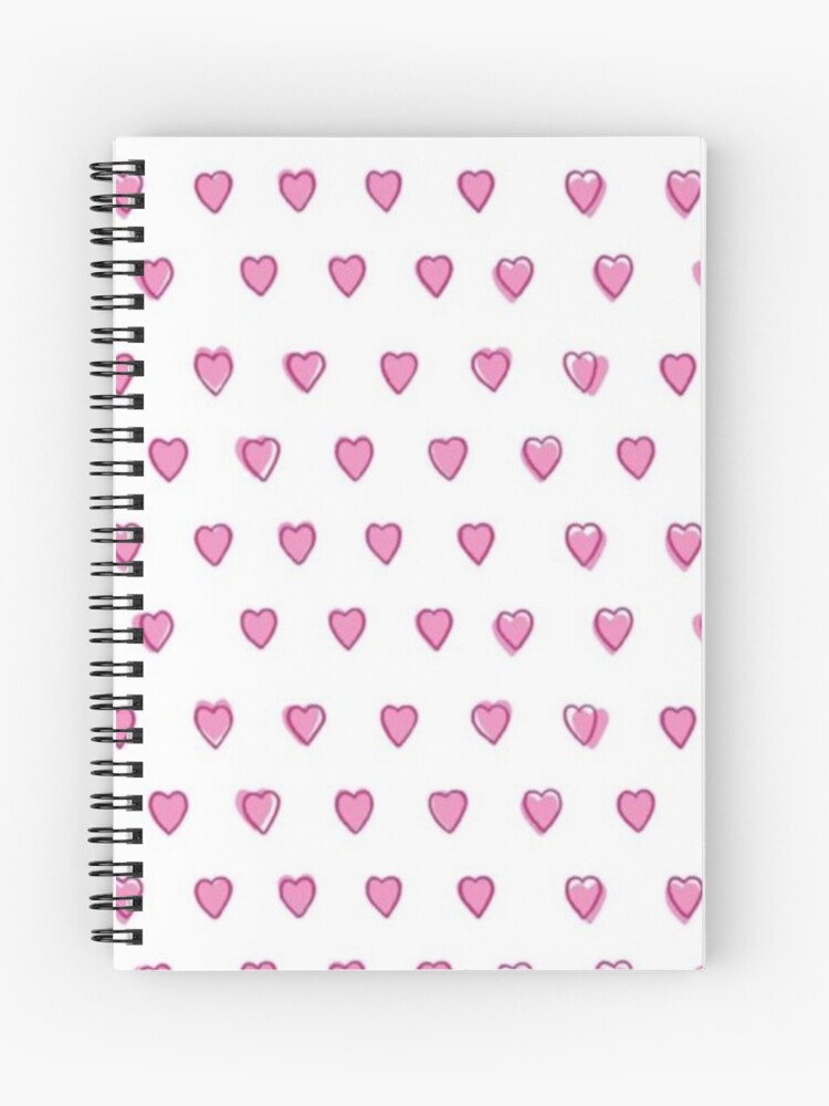 Red Heart Aesthetic Notebook: Valentines Aesthetic Heart Notebook Journal  for Teens