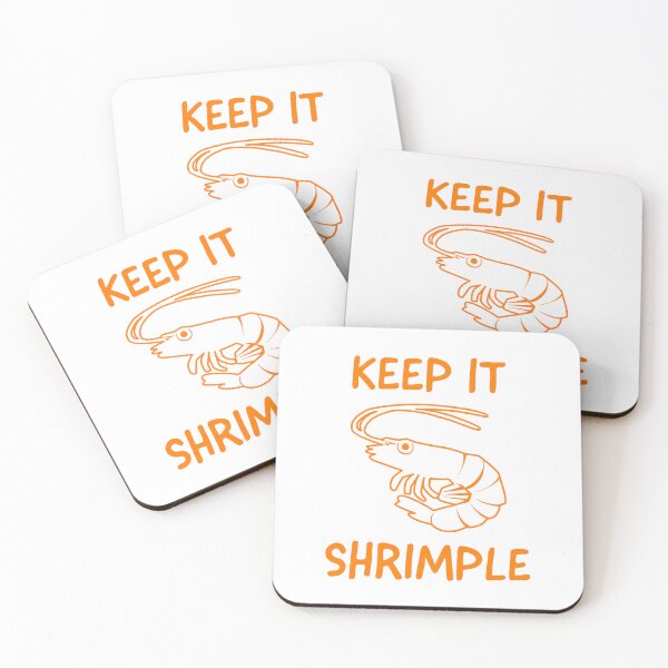 Item preview, Keep it Shrimple designed and sold by DOOSKY M.