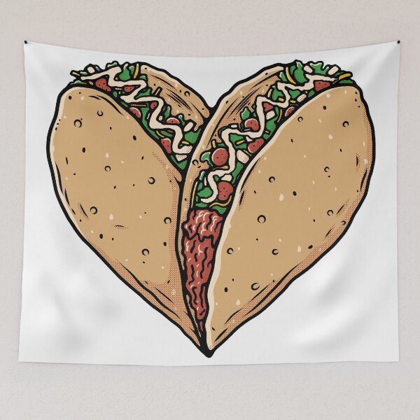 Item preview, TACO HEART designed and sold by Chadwick Bradley.