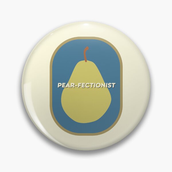 Item preview, Pearfectionist (Perfectionist) Pun Fruit Label designed and sold by lexa-jpg.